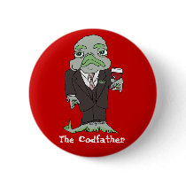 Cool Fish Gifts Custom Button Pin by zooogle Cool Fish Gifts Custom Button Pin