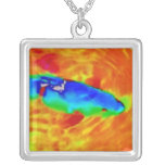 Cool fish in a golden pond necklaces