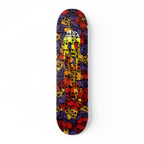 cool flame colors skateboards by Just2Cute cool flame colors skateboards