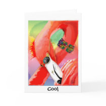 Cool Flamingo cards