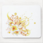 Cool floral background mouse mats
