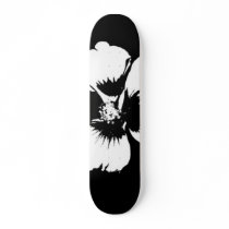 cool flower design skateboard