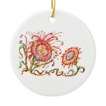 Cool flowers Ornament  2011 version. ornaments