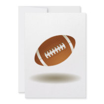 Cool Football Emblem Invites