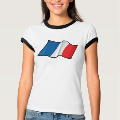 Cool France Flag T Shirt by worldtees