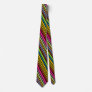 Cool Funky Retro Colorful Striped Ties