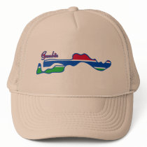 Cool Gambia hats by worldtees Cool Gambia hats