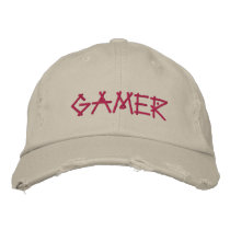 Cool Gamer embroidered hats