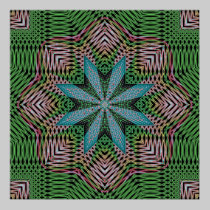 Cool geometric patterns Poster posters