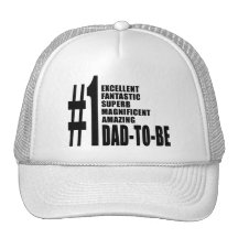 Cool Gifts for Future Dads : Number One Dad to Be Mesh Hats