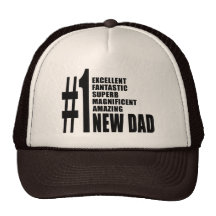 Cool Gifts for New Dads : Number One New Dad Hat