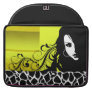 Cool Girl Giraffe Fashion Design Laptop (citron) Sleeves For Macbook Pro