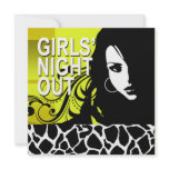 Cool Girls Night Out Party Invites