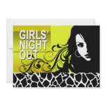 Cool Girls Night Out Party Custom Announcements