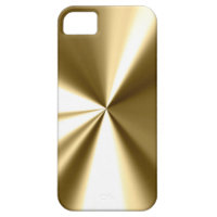 Cool Gold Metal Look iPhone 5 Case