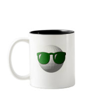 Cool Golf Ball Design Coffee Cup Mug