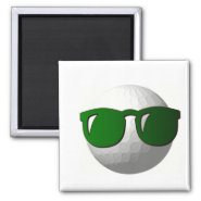 Cool Golf Ball Design Magnet Magnet