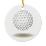 Cool Golf Emblem ornament