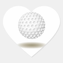 Cool Golf Emblem Stickers