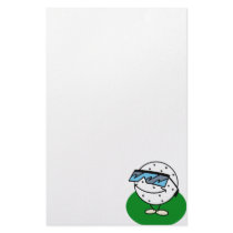 Cool Golfer Customized Stationery