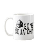 COOL Gone Squatchin Squatch n' Shades Coffee Mugs