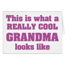 Cool Grandma Card