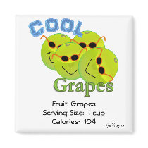 Cool Grapes magnets
