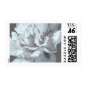 Cool Gray Peony Wedding Postage postage by lillyarts Cool Gray Peony Wedding Postage postage
