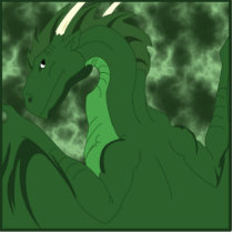Cool Green And Green Dragon photo sculptures by mydeas Cool Green And Green Dragon photo sculptures