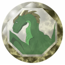 Cool Green And Yellow Dragon Gem photo sculptures by mydeas Cool Green And Yellow Dragon Gem photo sculptures