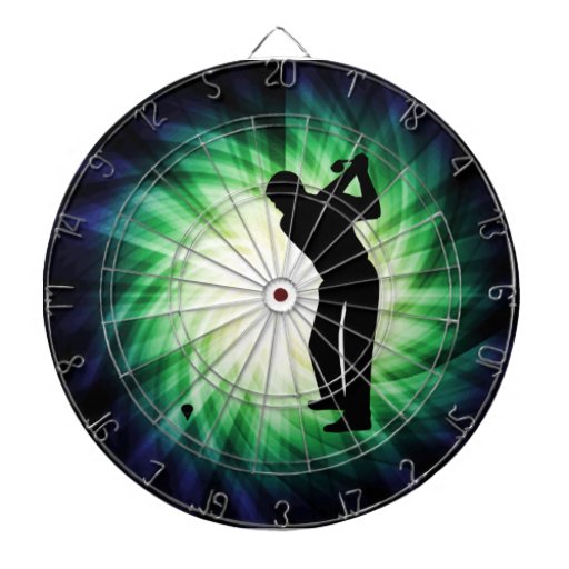 Cool Green Golf Dart Boards Zazzle