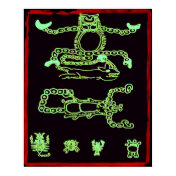 Cool Green Mayan Design
