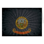 Cool Grunge Idaho Flag Cards