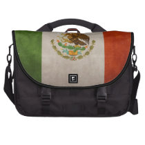 Cool Grunge Mexico Mexican Flag commuterbag