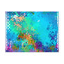 Cool Grunged Up Splattered Graffiti Art Design Post Cards