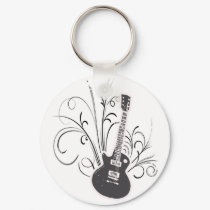 Cool guitar keychains