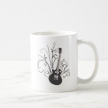 Cool guitar mugs