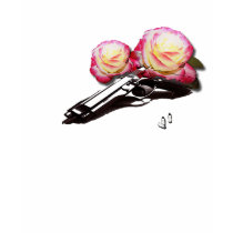 Cool Gun T- Shirt by LittleMilkyShop Cool Gun T- Shirt