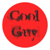 Cool Guy stickers by rachelb0524 Cool Guy stickers