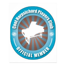 Cool Harpsichord Players Club posters by busybees Cool Harpsichord Players Club posters