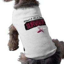 Cool Head and Neck Cancer Survivor Doggie Shirt