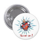 Cool Heart love elixir dedication tattoo  button