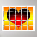 Cool Heart Made With Photos posters