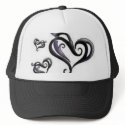COOL HEARTS hats by vanamoe COOL HEARTS hats