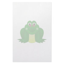 Cool Hippie Frog stationery by mydeas Cool Hippie Frog stationery