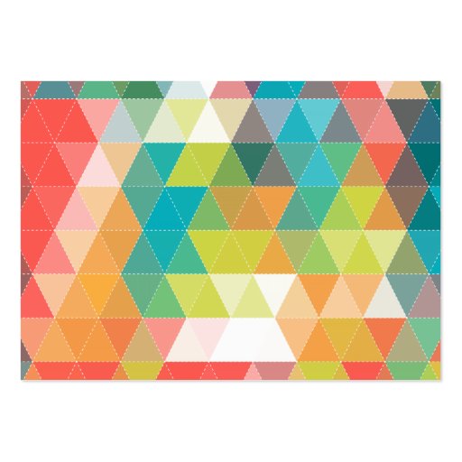Cool Hipster Pattern Business Card Templates (front side)