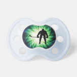 Cool Hockey Player Baby Pacifiers
