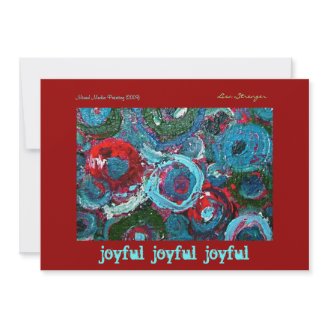Cool Holiday Invitation, joyful
