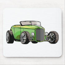 Cool Hot Rod Roadster mousepads