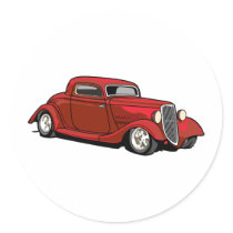 Cool Hot Rod stickers